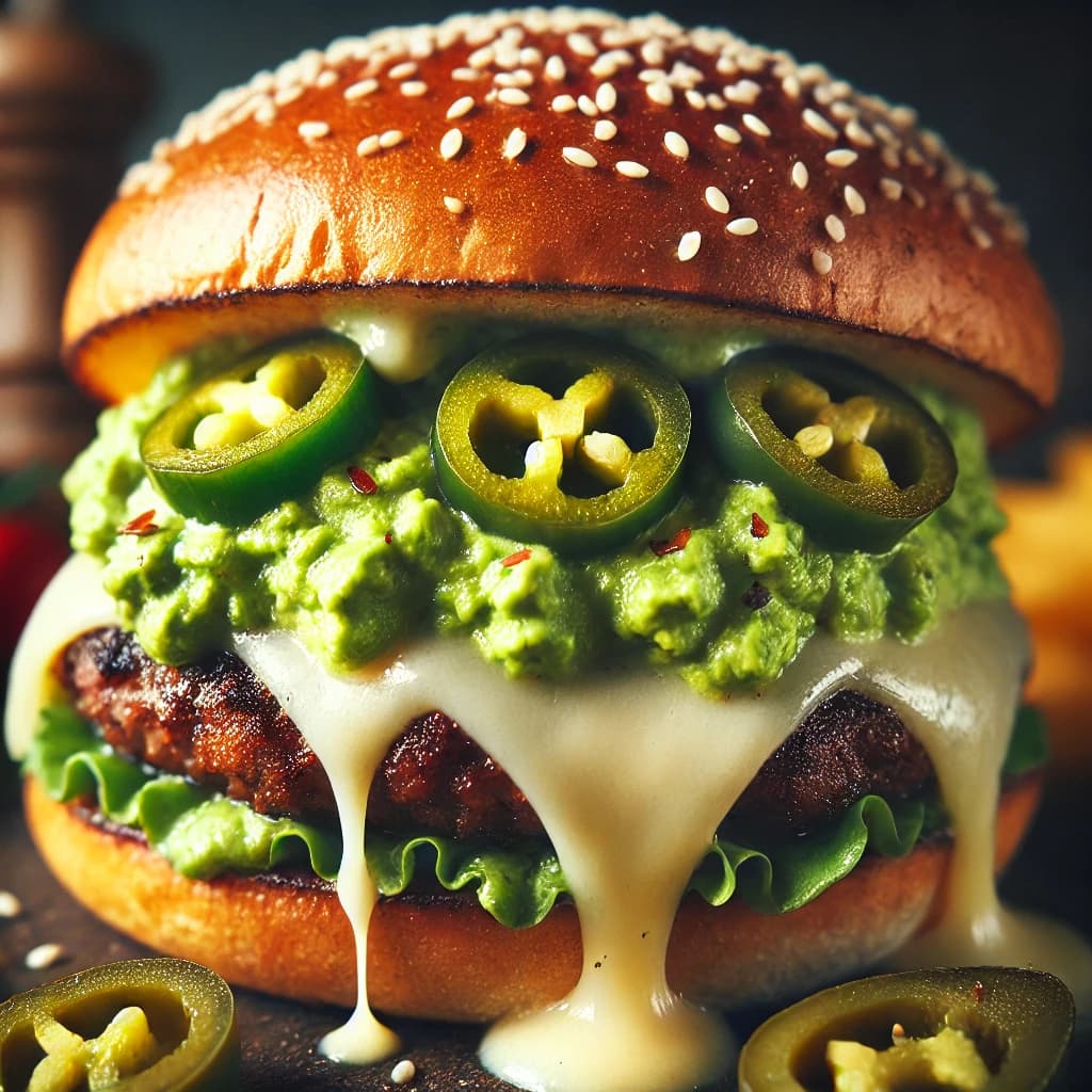 Hamburguesa con Guacamole