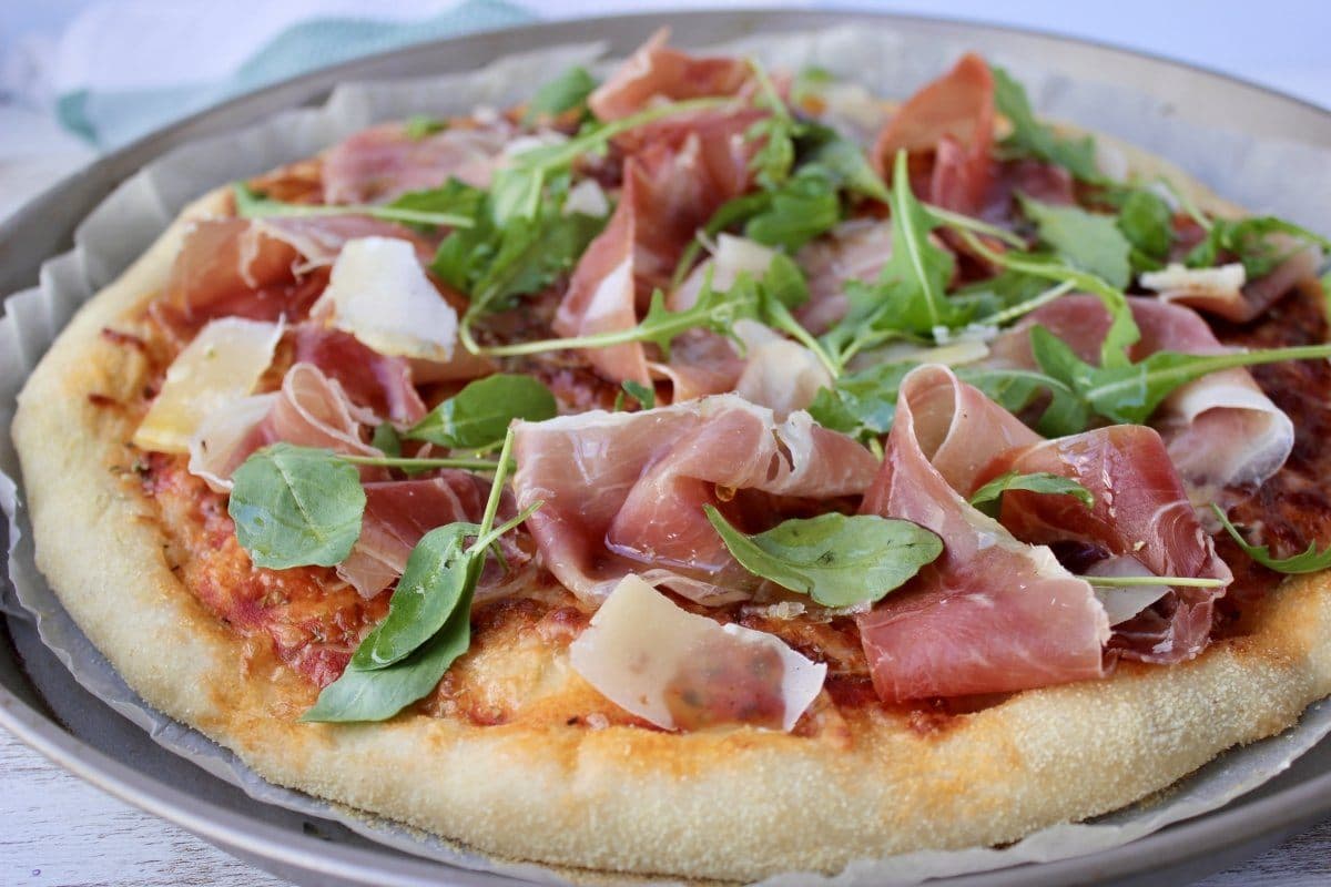 Pizza de Jamón Serrano