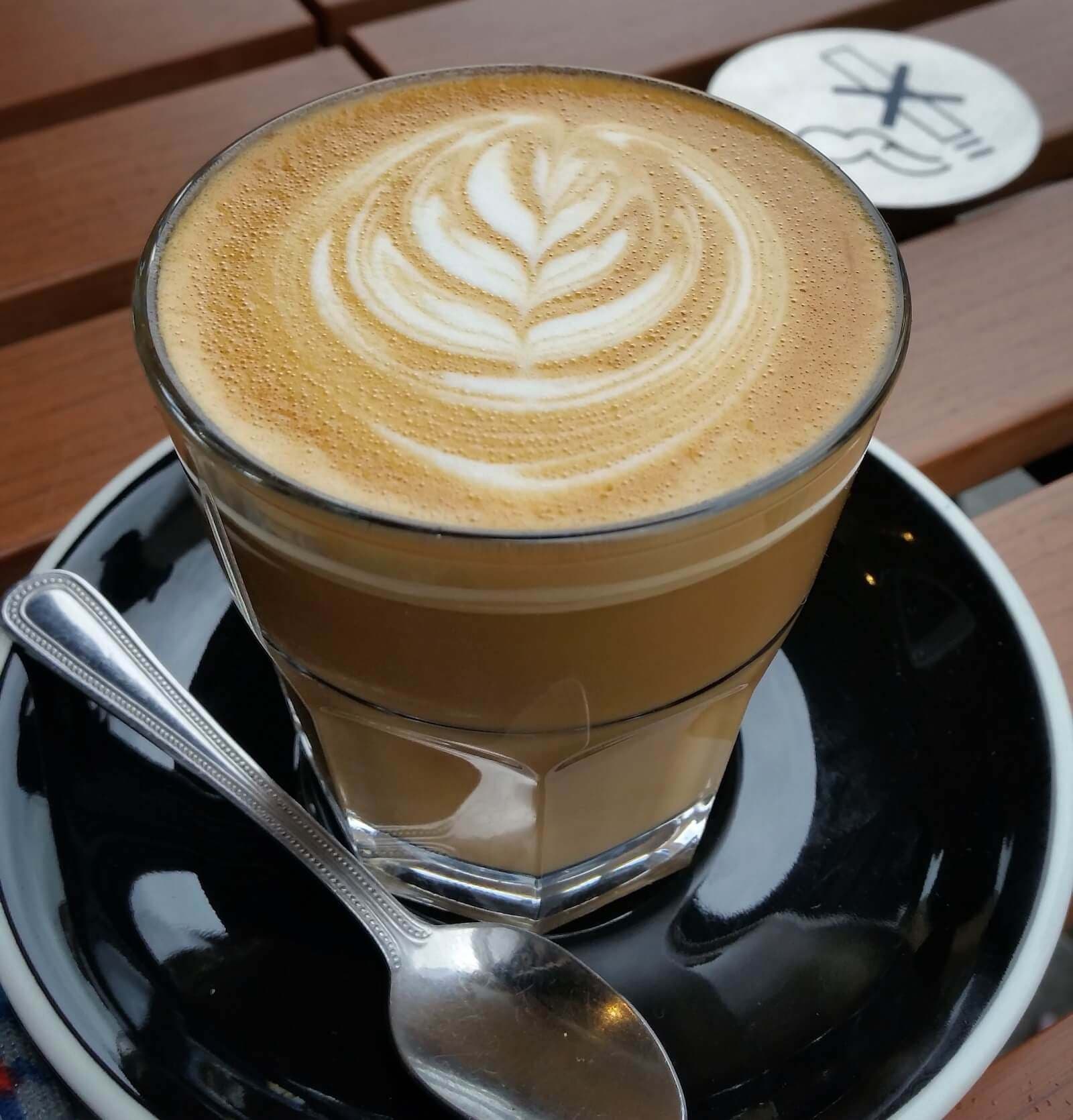 Café LatteLatte con leche espumosa y un shot de espresso.